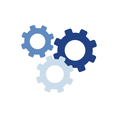 white and black outline flower house logo (2)